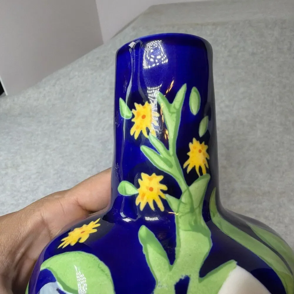 Anthropologie blue hand
